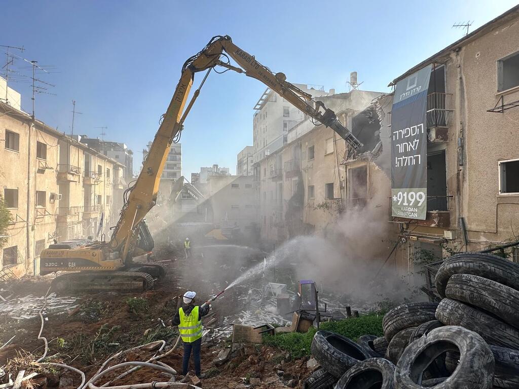 התחדשות עירונית ברחוב עוזיאל ברמת גן (צילום: עמי לאור) התחדשות עירונית ברחוב עוזיאל ברמת גן