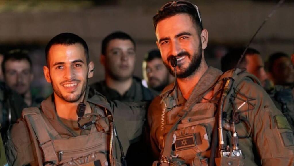 רב-סרן דביר ציון רווח וסרן איתן ישראל שכנזי. "שני לוחמים גיבורים" (צילום: אלמוג קולט, צוות הוליווד 162) רס"ן דביר ציון רווח ז"ל וסרן איתי ישראל שכנזי ז"ל