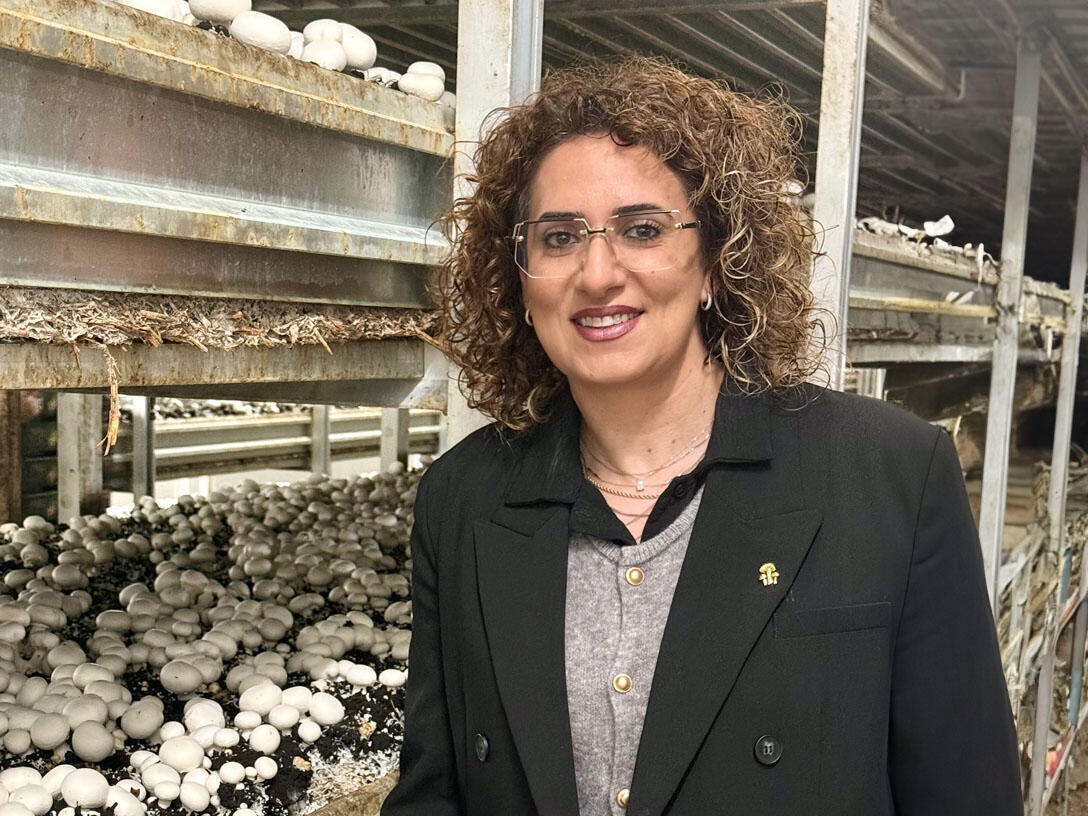 קארין האשם. "הגעגועים ללבנון נמשכים כל 24 השנים שאנחנו פה" (צילום: באדיבות "מרינה פטריות") קארין האשם