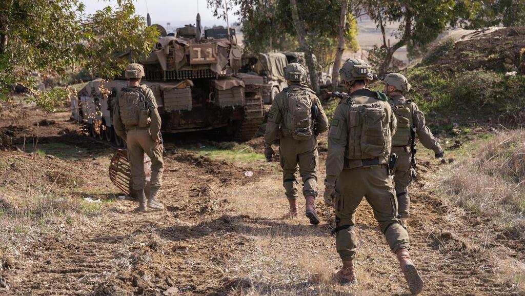 IDF forces in Syria (Photo: IDF) מפקדי חטיבה 474 בסוריה