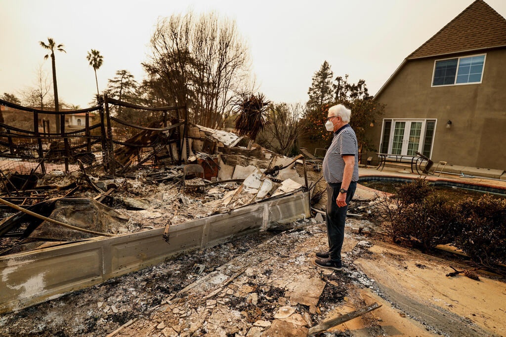 צילום: REUTERS/Fred Greaves ארצות הברית ארה"ב שריפות לוס אנג'לס