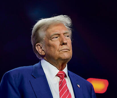 טראמפ. לשדרג את האיום | צילום: אי-פי, Rick Scuteri yk14218037