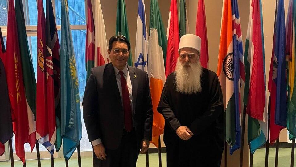 Danny Danon and Sheikh Tarif השיח' טריף בפגישות בוושינגטון עם חברי סנאט וקונגרס