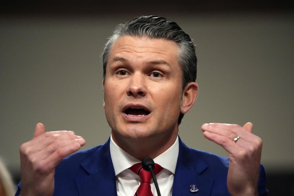 Trump's nominee for Defense Secretary, Pete Hegseth (Photo: Andrew Harnik/Getty Images)) פיט הגסת' שר ההגנה המיועד של טראמפ