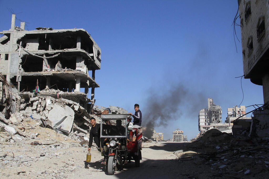 צילום: REUTERS/Mahmoud Issa עזה