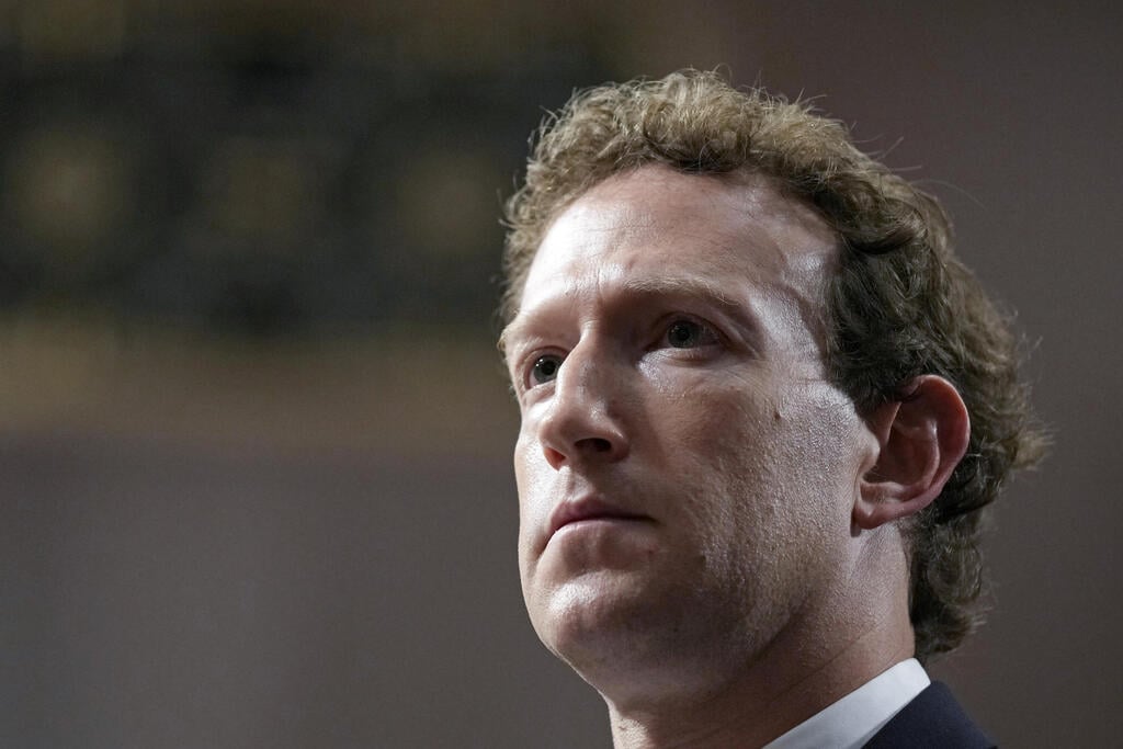 Meta CEO Mark Zuckerberg (Photo: Susan Walsh/AP) מארק צוקרברג