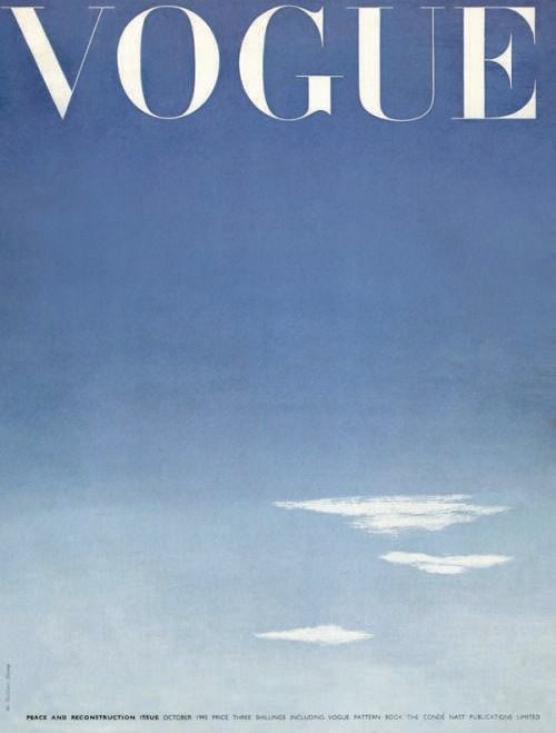 1945 שער מאולתר שהפך לאייקוני (שער Vogue) 1945 שער מאולתר שהפך לאייקוני