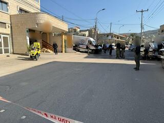 הזירה בכפר כנא, בה התרחש אירוע אלימות