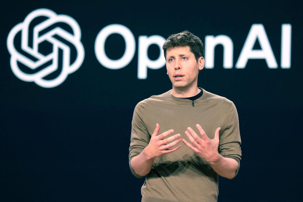 Photo: Jason Redmond / AFP מייסד ומנכ"ל OpenAI סם אלטמן