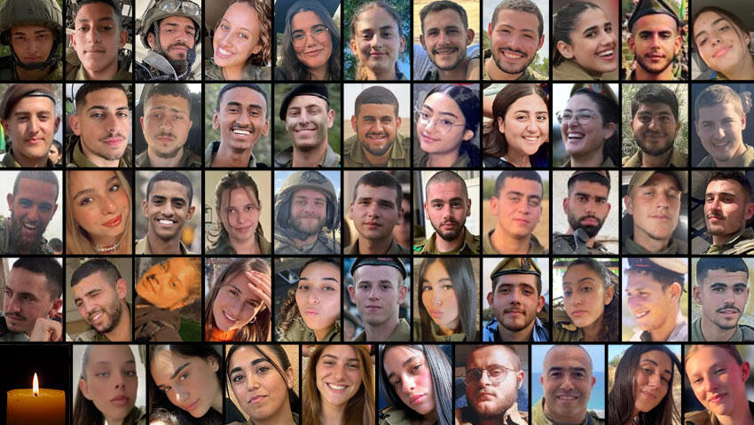 חללי הקרב על בסיס נחל עוז ב-7 באוקטובר 2023
