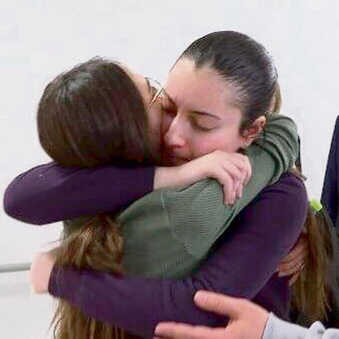 קרינה עם סשה (צילום: לע"מ) yk14240575