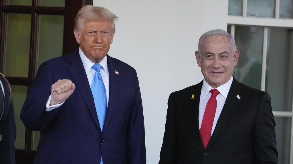 ראש הממשלה בנימין נתניהו נפגש עם נשיא ארה"ב דונלד טראמפ בבית הלבן 