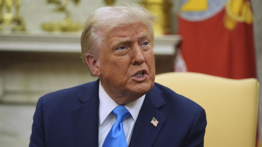 U.S. President Donald Trump (Photo: Evan Vucci, AP) דונלד טראמפ
