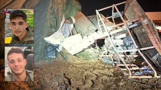 תיעוד מזירת אסון קריסת המנופים באזור החיץ תיעוד מזירת אסון קריסת המנופים באזור החיץ