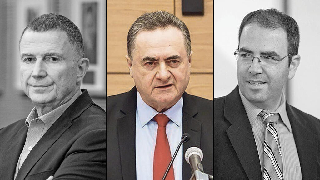 מימין: לימון. סירב להתחייב, כ"ץ. בלי סנקציות אישיות, אדלשטיין. שלד חקיקה (צילומים: אלכס קולומויסקי, יואב דודקביץ', נועם מושקוביץ דוברות הכנסת) |