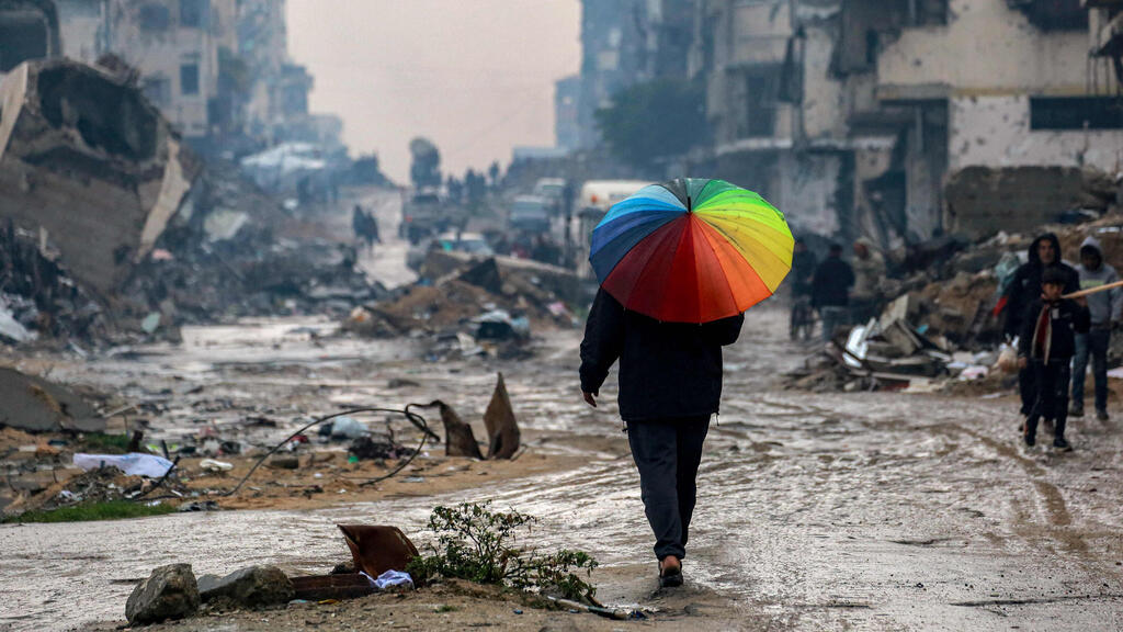Gaza (Photo: BASHAR TALEB / AFP) עזה