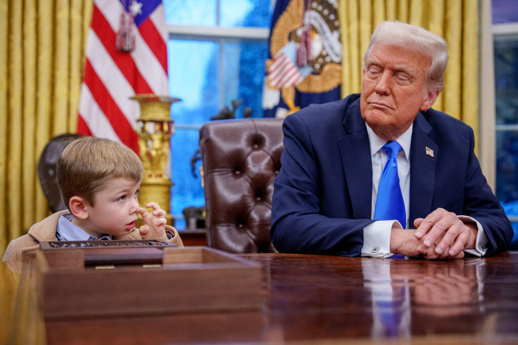 מחפש אוצרות באף? (צילום: Andrew Harnik/Getty Image) אילון מאסק דונלד טראמפ