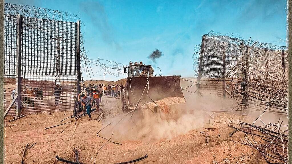 פריצת הגדר ב-7 באוקטובר. את התוצאה כולנו מכירים פריצת הגדר ב־7 באוקטובר