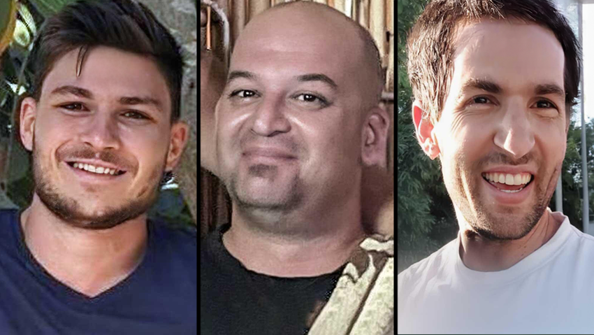 מימין: שגיא דקל-חן, יאיר הורן וסשה טרופנוב שגיא דקל-חן, יאיר הורן וסשה טרופנוב