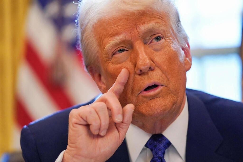 US President Donald Trump (Photo: REUTERS/Nathan Howard) דונלד טראמפ