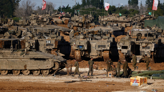 לוחמי צה"ל בגבול עם רצועת עזה