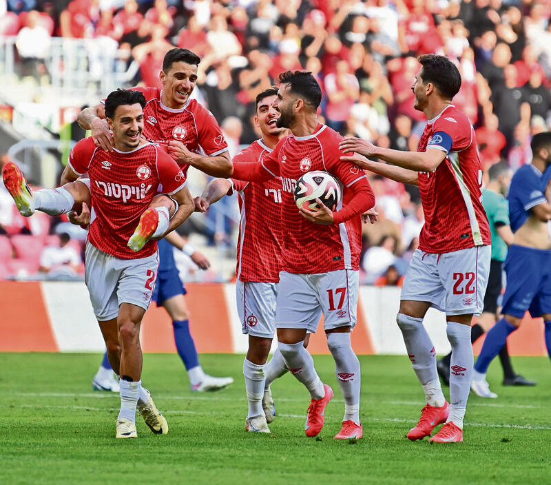 הפועל באר־שבע חזרה לרקוד על הדשא | צילום: הרצל יוסף yk14261813