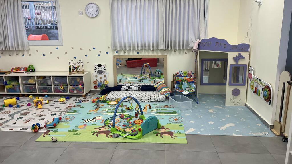 Photo: Tekuma Authority גן לגיל הרך במגורי הביניים של קיבוץ כפר עזה ברוחמה
