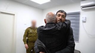 הישאם א-סייד במפגש המרגש עם אביו שעבאן ואחיו ווסים