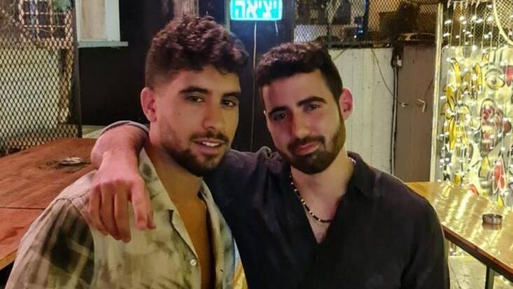 אביתר לצד חברו גיא גלבוע. נחטפו מהנובה גיא גלבוע ואביתר דוד