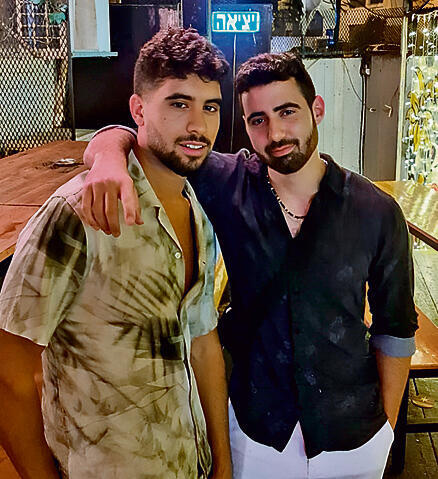 החברים הכי טובים. גיא גלבוע דלאל (מימין) ואביתר דוד yk14270085