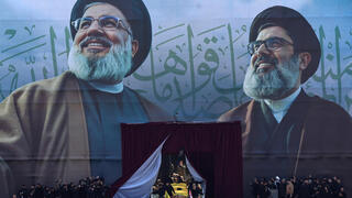 טקס ההלוויה הרשמי של חסן נסראללה בביירות