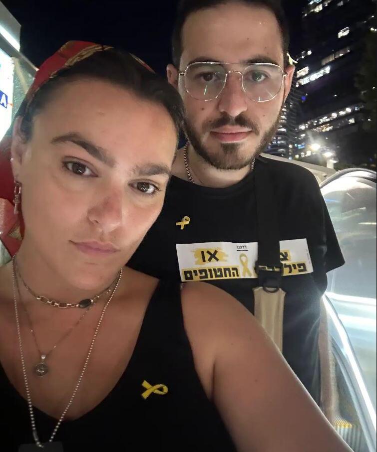בן ונוי. בין המילואים להפגנות לשחרור החטופים, נרקמה לה אהבה (צילום: אוסף פרטי) בן ונוי