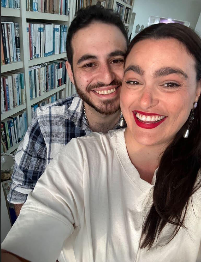 בן ונוי. הוא ידע שהיא האישה של חייו כבר בחודש הראשון (צילום: אוסף פרטי) בן ונוי