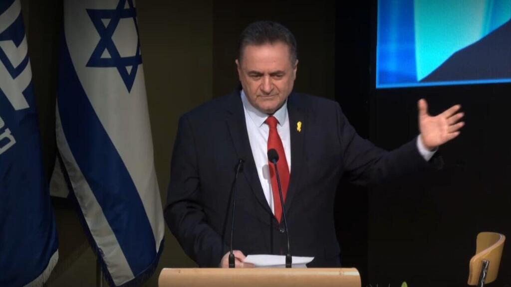 Defense Minister Israel Katz (Photo: Alex Gamberg) נאום ישראל כ"ץ באירוע לציון 33 שנים לפטירתו של מנחם בגין