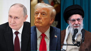 שלישים טראמפ, פוטין, חמינאי