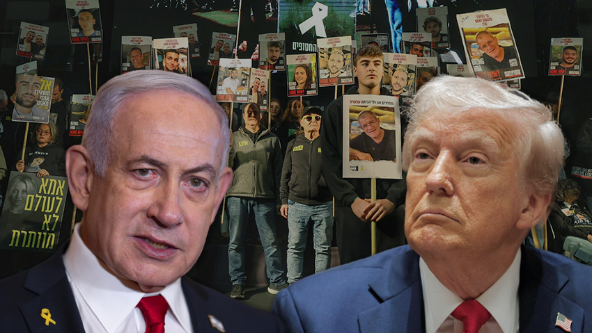Benjamin Netanyahu, Donald Trump (Photo: Dana Kopel, Brian Snyder, J. Scott Applewhite / AP) דונלד טראמפ בנימין נתניהו