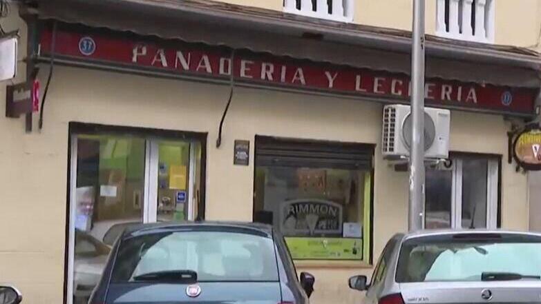 Rimon kosher pizzeria in Madrid, before the arson attack הפיצריה הכשרה ״רימון״, במדריד, ספרד