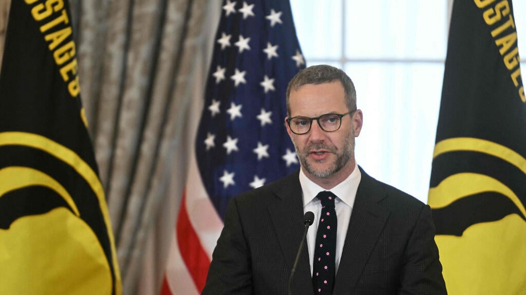 US envoy for hostage affairs, Adam Boehler (Photo: Jim Watson / AFP) אדם בוהלר