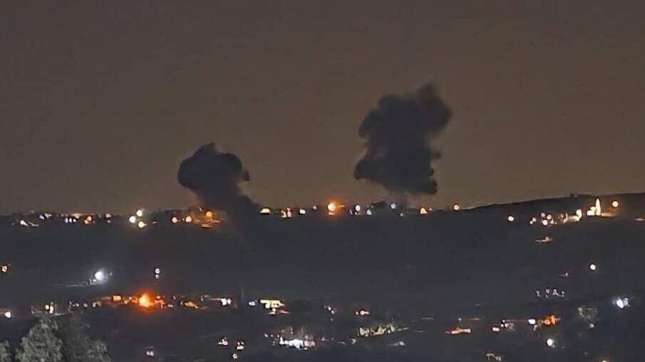 IDF strikes in Lebanon תקיפות בדרום לבנון