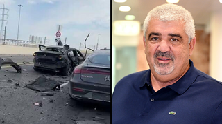 פיצוץ עז ברכב בנתיבי איילון