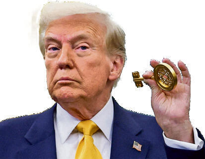 כבדהו וחשדהו. טראמפ | צילום: REUTERS/Evelyn Hockstein yk14290989