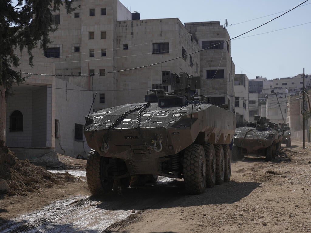IDF forces in Jenin (Photo: AP Photo/Majdi Mohammed) ג'נין