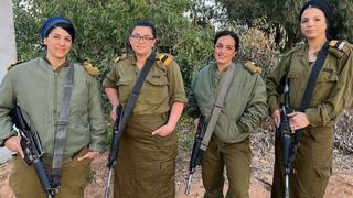 מתנדבות וגיבורות. מימין: אליאס, מצליח, לסרי וליכטמן