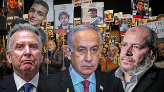 Steve Witkoff, Benjamin Netanyahu, Khalil al-Hayya 