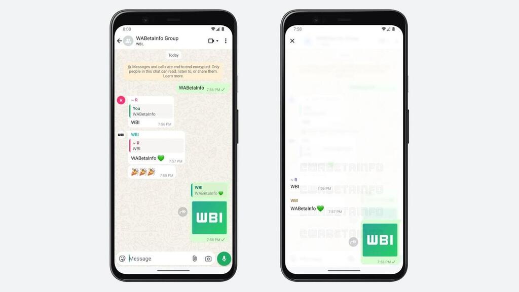 הפיצ'ר החדש שיגיע בקרוב לוואטסאפ (WABetaInfo) הפיצ'ר החדש שיגיע בקרוב לוואטסאפ