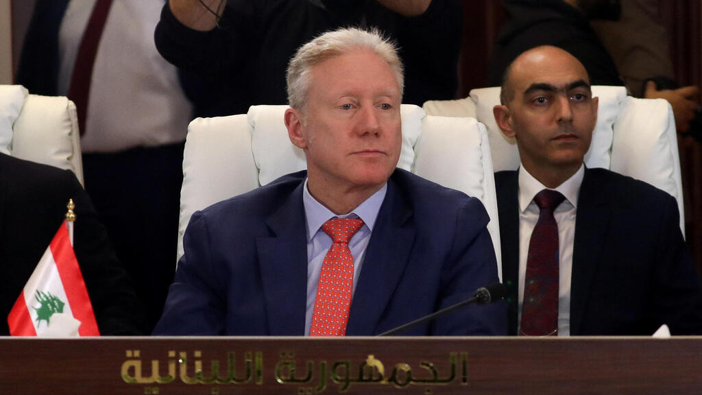 Lebanon’s foreign minister, Youssef Rajji (Photo: Reuters/Alaa Al Sukhni) יוסף אמיל רג'י שר החוץ של לבנון