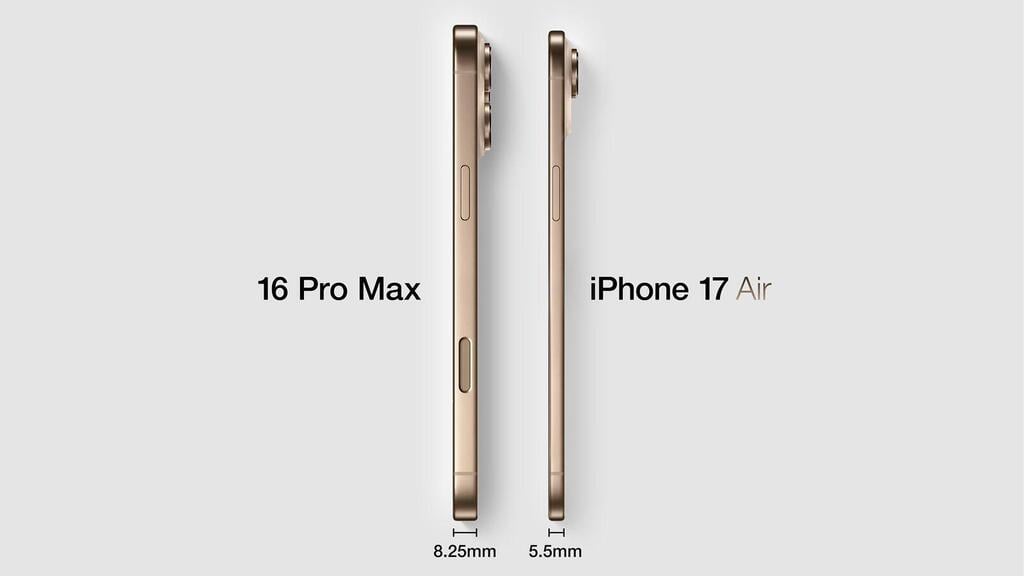 האם כך ייראה האייפון 17 אייר? (Macrumors) האם כך ייראה האייפון 17 אייר?