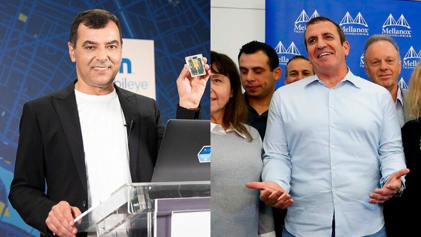 מימין: איל וולדמן, אמנון שעשוע (צילומים: AFP, מובילאיי) מימין: איל וולדמן, אמנון שעשוע