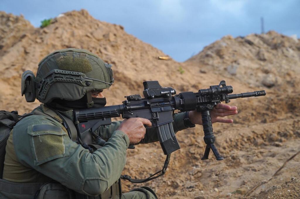 IDF forces operating in Gaza (Photo: IDF) פעילות כוחות אוגדת עזה ברפיח