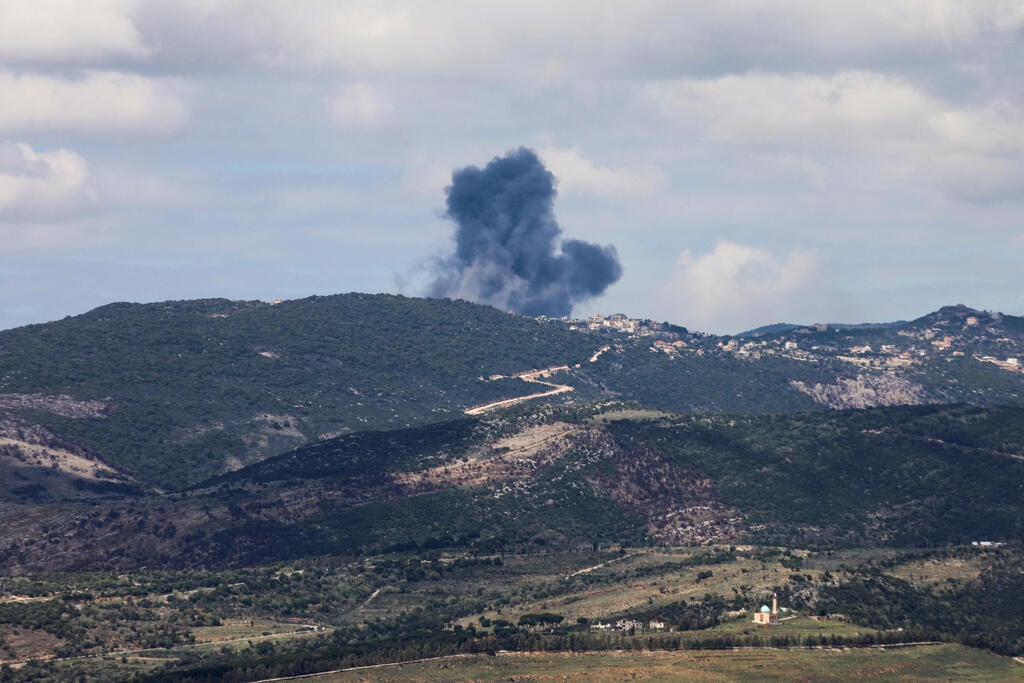 צילום: REUTERS/Karamallah Daher תקיפות צה"ל בדרום לבנון